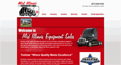 Desktop Screenshot of midillinoisequipmentsales.com